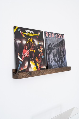 Vinyl wandregal schallplatten - vinyl,