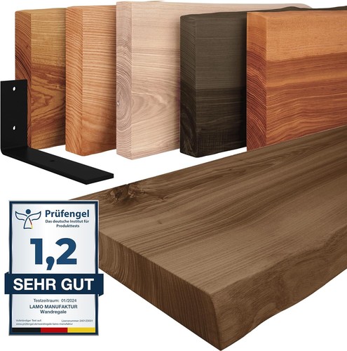 Lamo wandregal massivholz - lamo®,