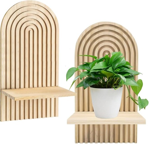 Wandregal holz boho stück - wandregal, boho,