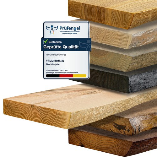 Schweberegal holzregal 120 - holzregal,