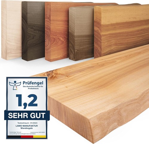 Lamo wandregal massivholz - wandregal,
