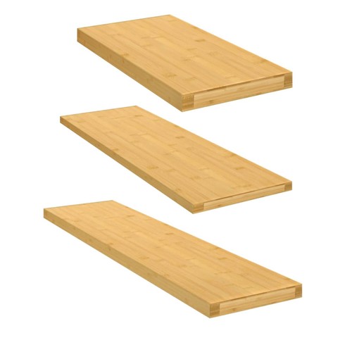 Wandregal bambus holz regal - holz,
