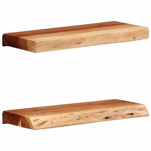 Wandregal holz hängeregal - 2x,