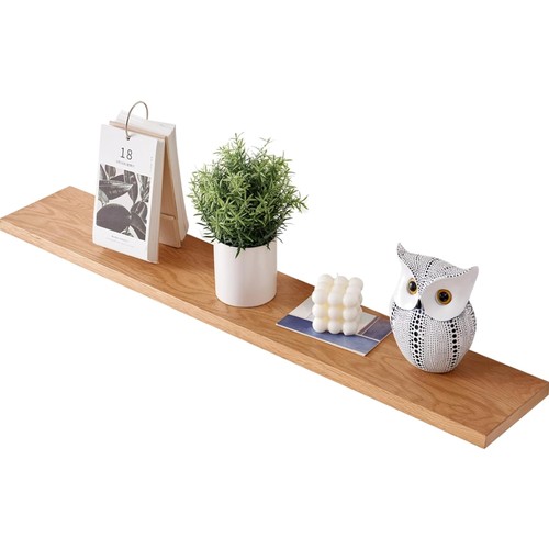 Wandregal eiche regal massiv - wandregal,